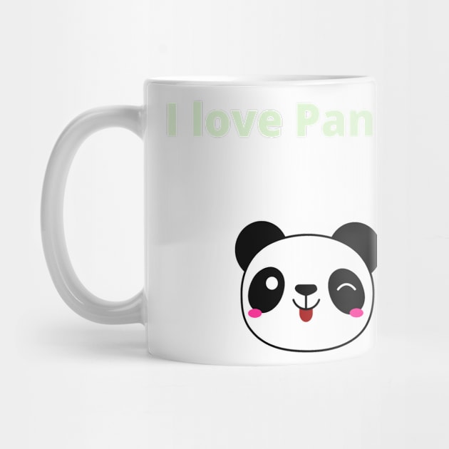 I love Pandas - Panda by PsyCave